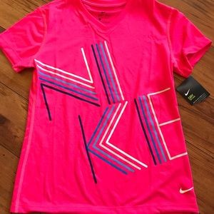 Girls NIKE WORKOUT TOP SIZE L